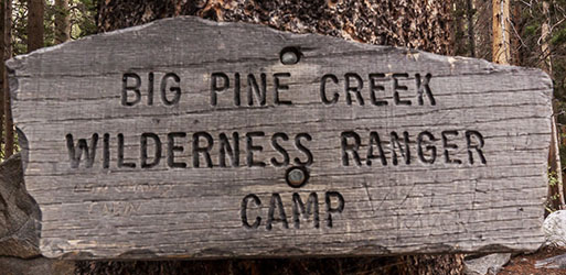 big pine ranger camp